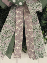 Dragonflies & Lavender Spring Bow - Emerald's Avenue