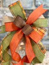 Fall Inspired Lantern Bow - Emerald's Avenue