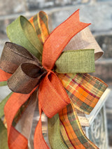 Fall Inspired Lantern Bow - Emerald's Avenue