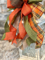 Fall Inspired Lantern Bow - Emerald's Avenue