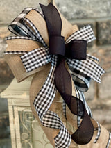 Farmhouse Lantern Bow - Emerald's Avenue