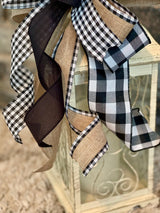 Farmhouse Lantern Bow - Emerald's Avenue