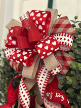 Happy Valentine's Day Bow - Emerald's Avenue