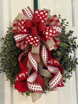Happy Valentine's Day Bow - Emerald's Avenue