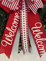 Hearts & Polka Dots Valentine's Day Bow - Emerald's Avenue