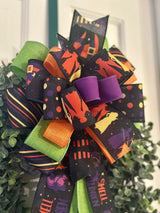 Hocus Pocus Halloween Bow - Emerald's Avenue