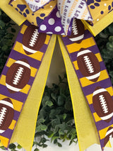 LSU Tigers Bow - Emerald's Avenue