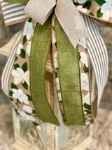 Magnolias Lantern Bow - Emerald's Avenue