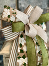 Magnolias Lantern Bow - Emerald's Avenue