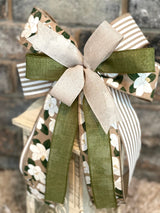 Magnolias Lantern Bow - Emerald's Avenue