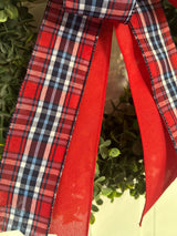 Red, White & Blue Patriotic Bow - Emerald's Avenue