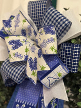 Texas Bluebonnets Bow - Emerald's Avenue