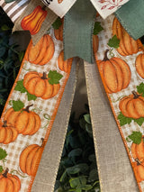 Thankful Fall Bow - Emerald's Avenue