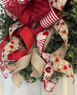 XOXO Valentine's Day Bow - Emerald's Avenue