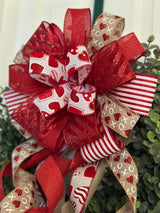 XOXO Valentine's Day Bow - Emerald's Avenue