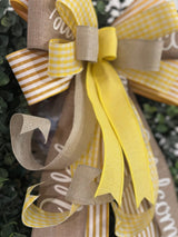 Yellow Spring Bow - Emerald's Avenue