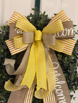 Yellow Spring Bow - Emerald's Avenue