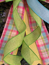 Plaid Easter & Spring Bow