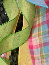 Plaid Easter & Spring Bow