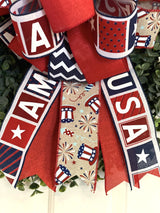 Block Letters: America & USA - Emerald's Avenue