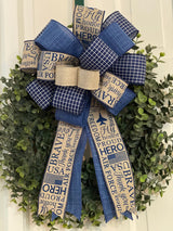 Blue Air Force Bow - Emerald's Avenue