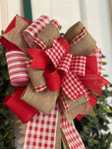 Farmhouse Picnic & Patriotic Bow - Emerald's Avenue