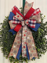 Fireworks & Stars Bow - Emerald's Avenue