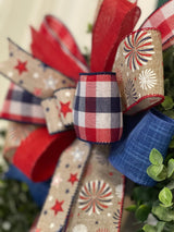 Fireworks & Stars Bow - Emerald's Avenue