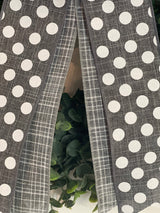 Gray Farmhouse Bow - Emerald's Avenue