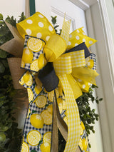 Lemon Burst Bow - Emerald's Avenue