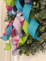 Pink Plaid Easter, Spring & Summer Bow - Emerald's Avenue