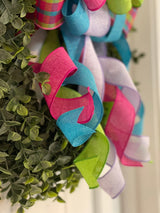 Pink Plaid Easter, Spring & Summer Bow - Emerald's Avenue