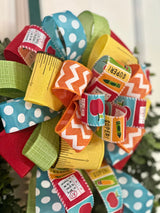 Super Fun Back to School Bow - Emerald's Avenue