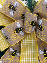 The Yellow Bumblebees Bow - Emerald's Avenue