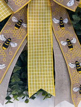 The Yellow Bumblebees Bow - Emerald's Avenue
