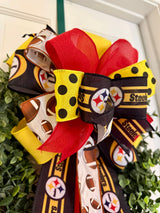 Pittsburgh Steelers Football Bow