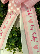Oh Baby, It's A Girl Bow