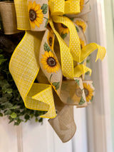 Big Sunflowers Bow