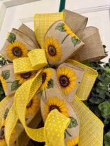 Big Sunflowers Bow