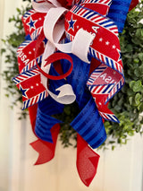 Red, White & Blue Bow
