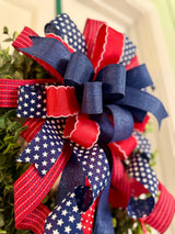 Stars & Polka Dots Patriotic Bow