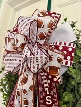 Mississippi Ole Miss Football Bow