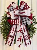 Alabama A Football Bow