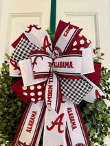 Alabama A Football Bow