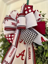 Alabama A Football Bow