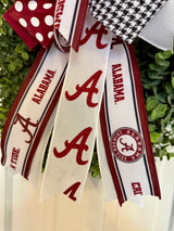 Alabama A Football Bow