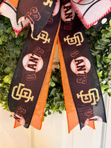 San Francisco Giants Baseball Bow
