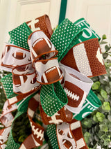 Football Themed Bow