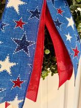 Large Stars, Stripes & Fireworks Bow