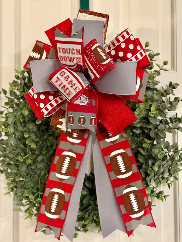 Atlanta Falcons Football Bow